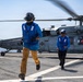 USS Mount Whitney Midshipmen Helicopter Ride