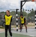 U.S. and U.K. soldiers participate in Armed Forces Entertainment All-Star Soccer Tour