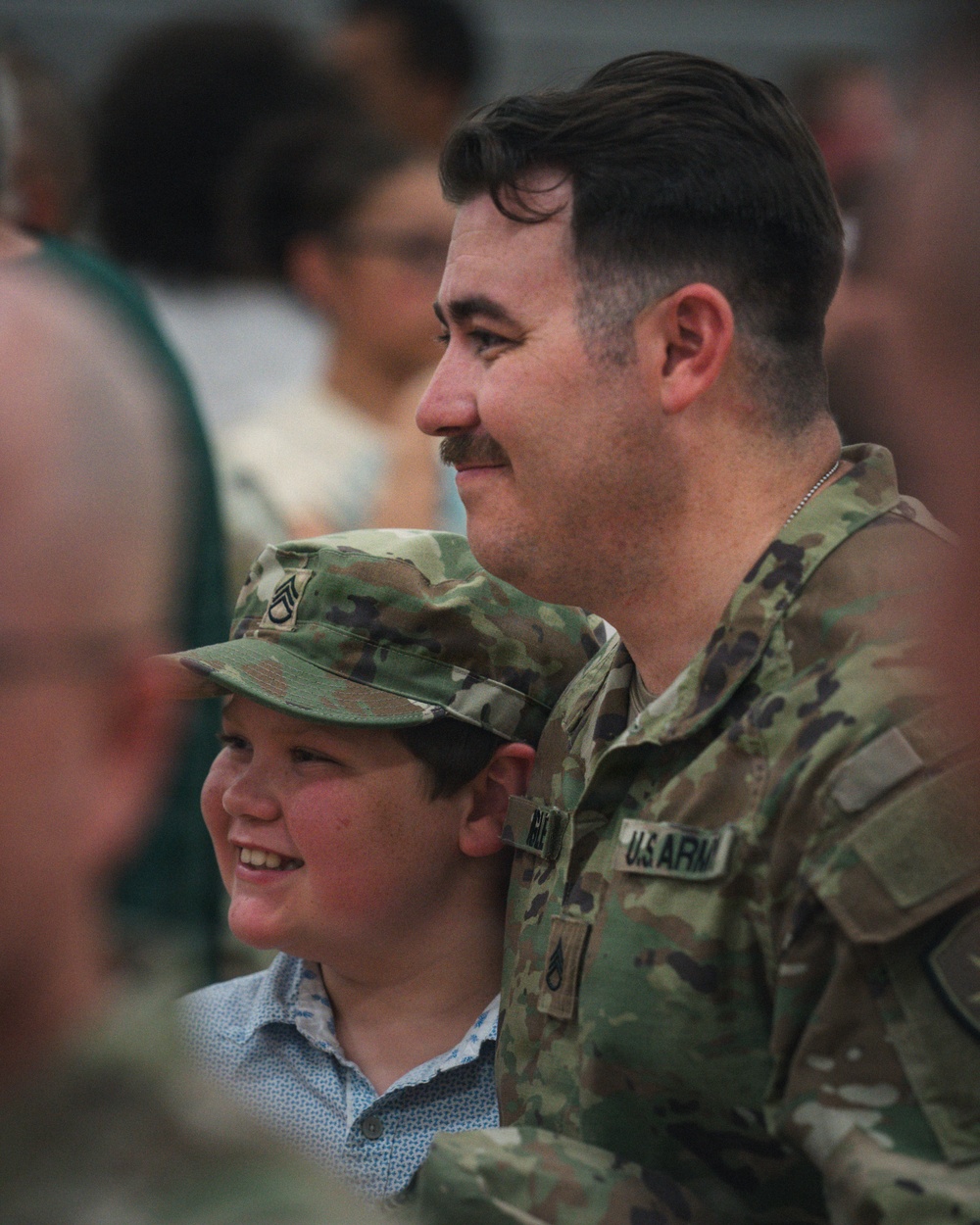 Signal Soldiers support security
