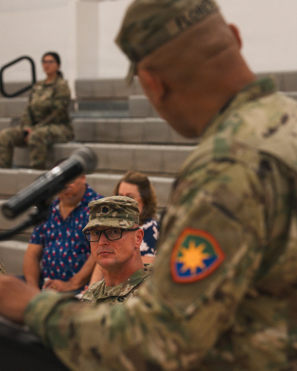 Signal Soldiers support security