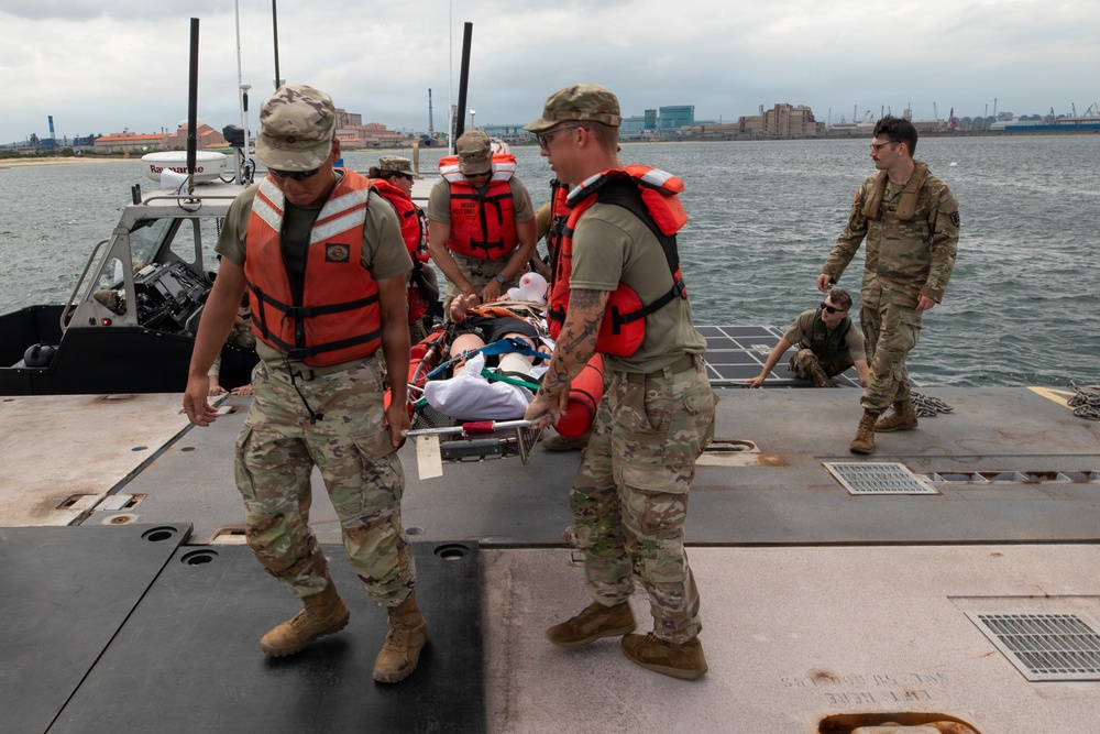 CJLOTS 26: Joint services conduct CASEVAC training in South Korea
