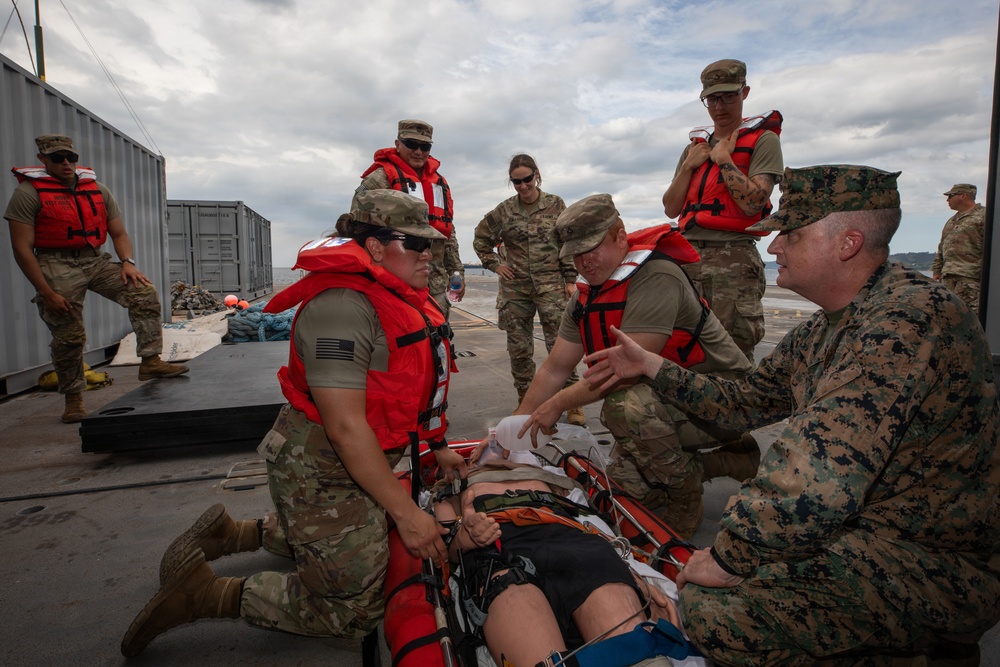 CJLOTS 26: Joint services conduct CASEVAC training in South Korea