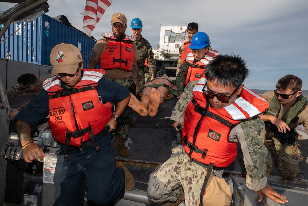 CJLOTS 26: Joint services conduct CASEVAC training in South Korea