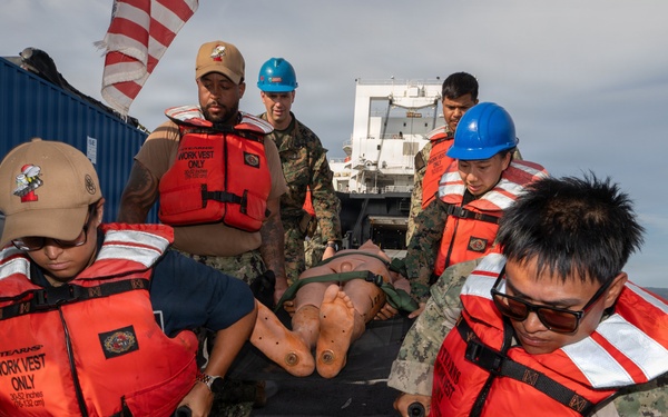 CJLOTS 26: Joint services conduct CASEVAC training in South Korea
