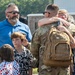 Familes and Friends welcome the 643rd Military Police Company