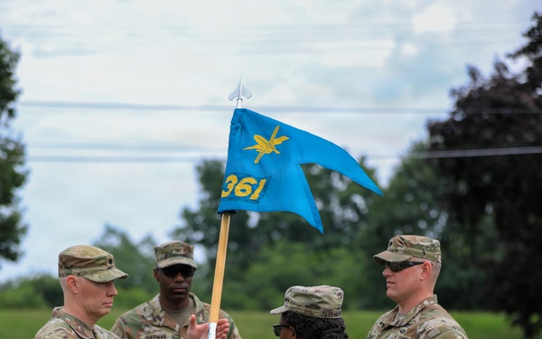 361st Theater Public Affairs Support Element Change of Command Ceremony