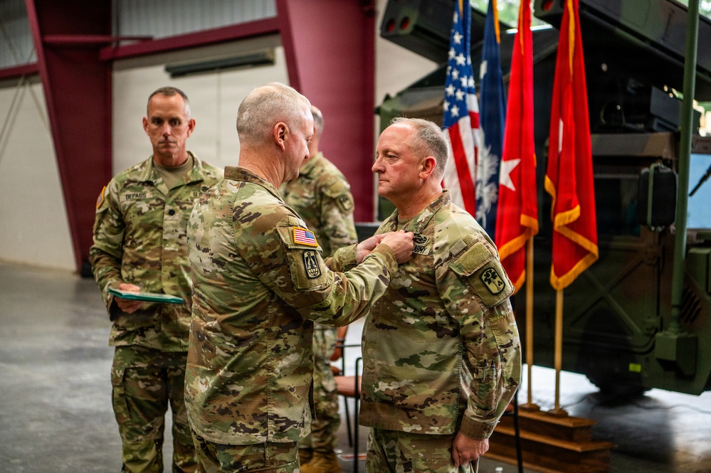 20260711 - 678th Air Defense Artillery Brigade conducts change of command ceremony