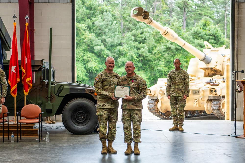 20260711 - 678th Air Defense Artillery Brigade conducts change of command ceremony