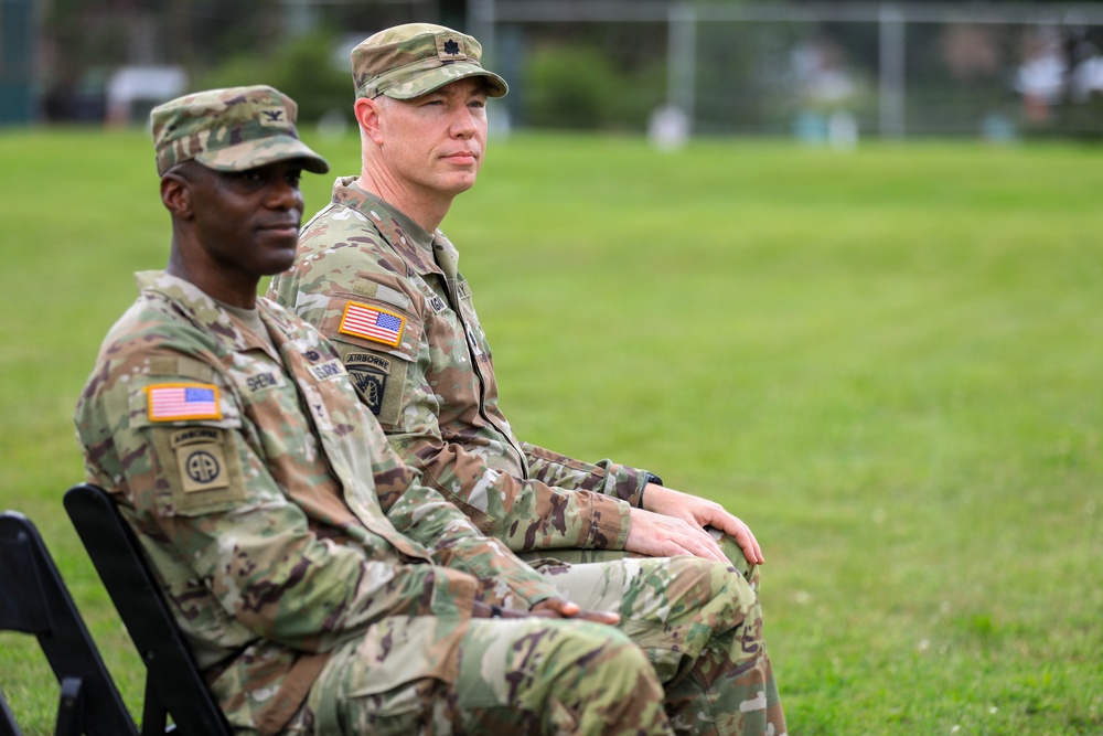 361st Theater Public Affairs Support Element Change of Command Ceremony