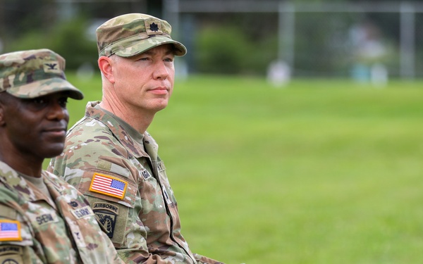 361st Theater Public Affairs Support Element Change of Command Ceremony