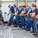 Coast Guard Cutter Eagle Participates in Sail Boston Parade of Sail