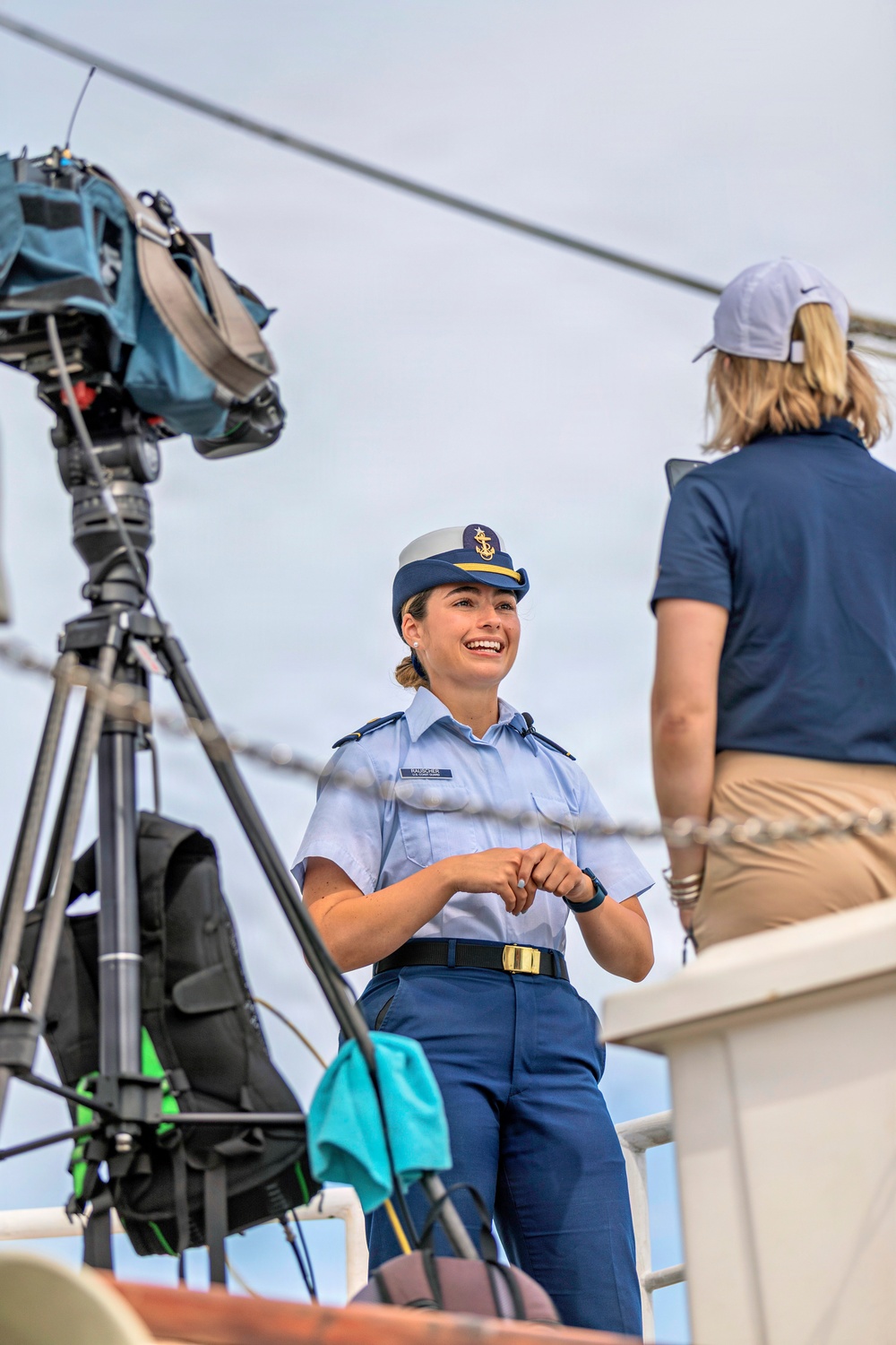 Coast Guard Cutter Eagle Participates in Sail Boston Parade of Sail