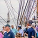 Coast Guard Cutter Eagle Participates in Sail Boston Parade of Sail