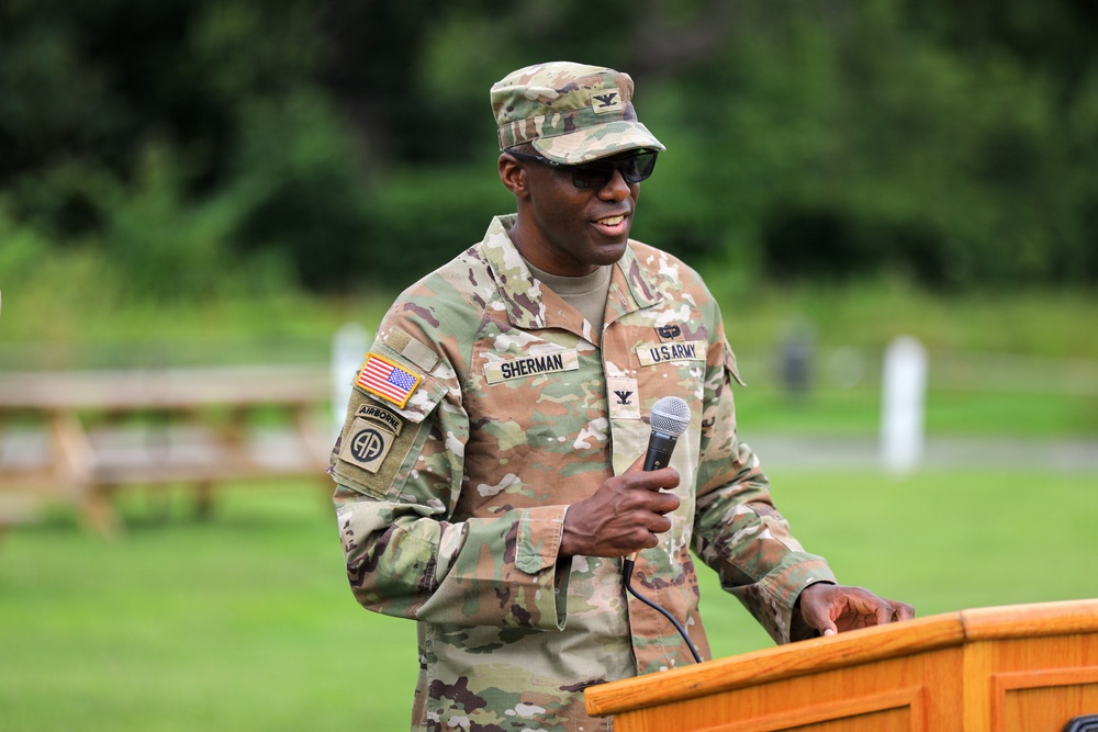 361st Theater Public Affairs Support Element Change of Command Ceremony