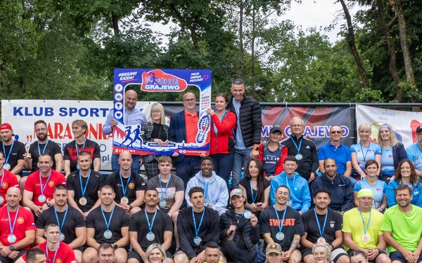 U.S. Army and NATO soldiers participate in the celebration of Grajewo Day in Poland