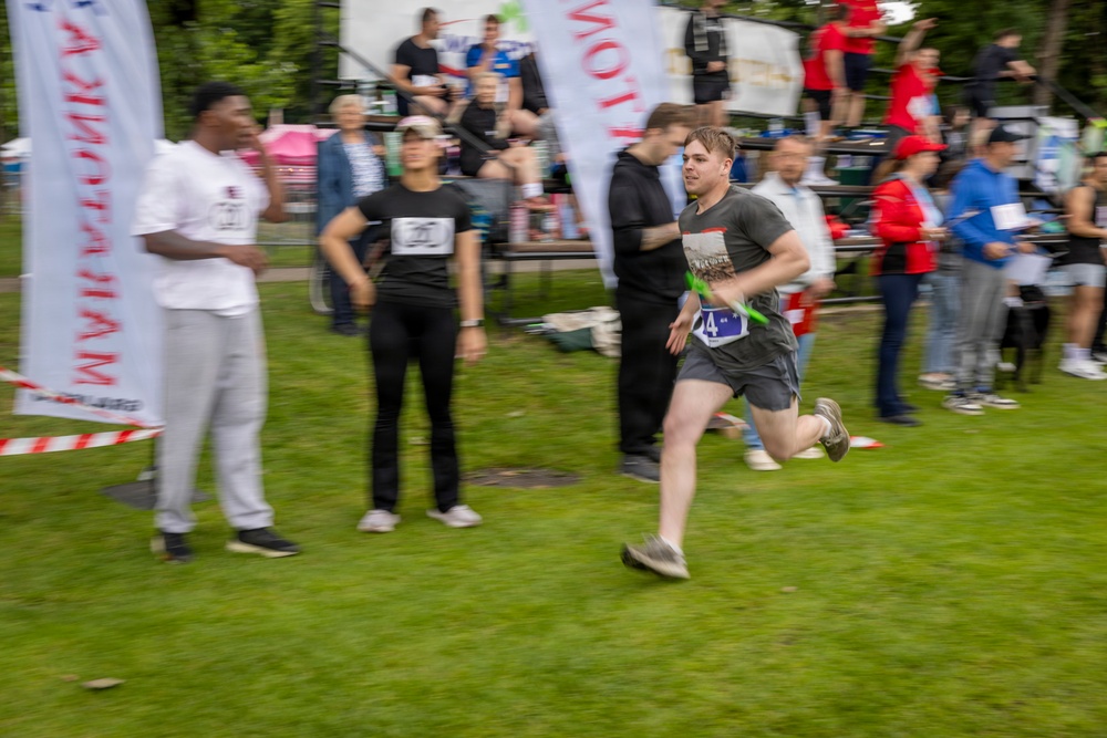 U.S. Army and NATO soldiers participate in the celebration of Grajewo Day in Poland