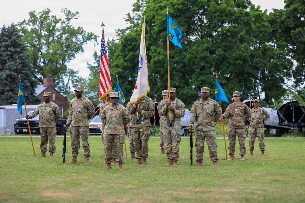 361st Theater Public Affairs Support Element Change of Command Ceremony