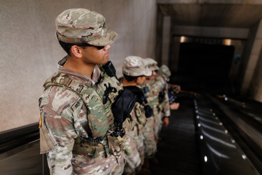 NVNG Guardsmen Patrol Nation’s Capital