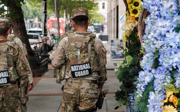 NVNG Guardsmen Patrol Nation’s Capital