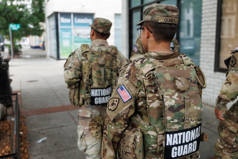 NVNG Guardsmen Patrol Nation’s Capital
