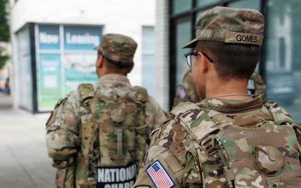NVNG Guardsmen Patrol Nation’s Capital