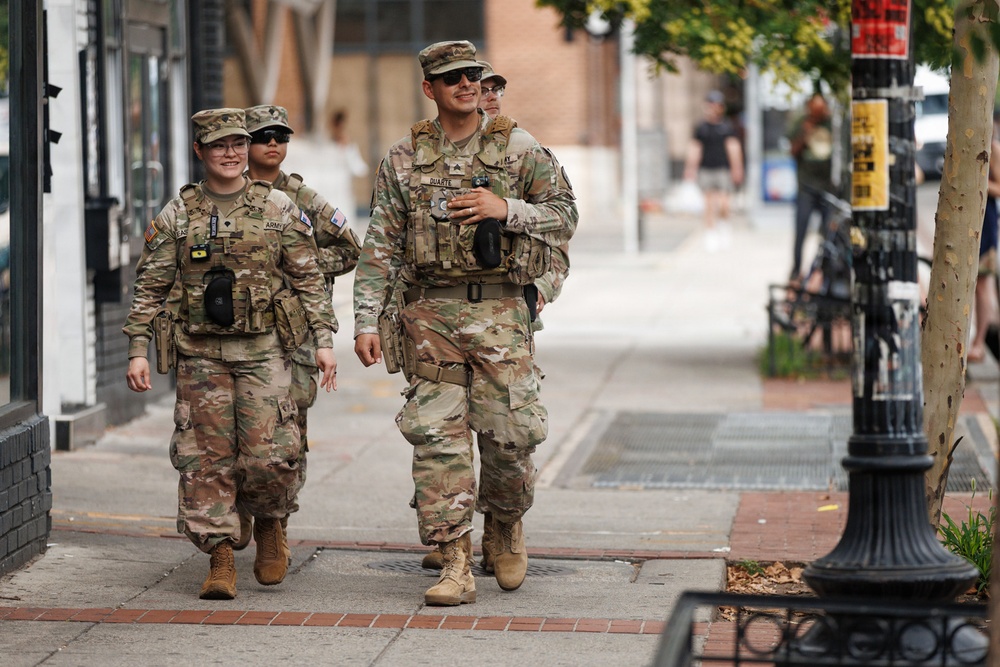 NVNG Guardsmen Patrol Nation’s Capital