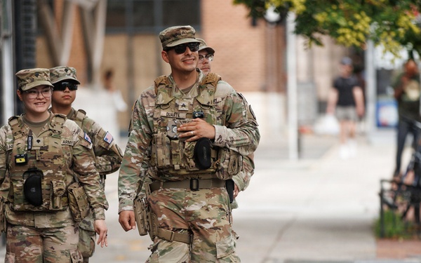 NVNG Guardsmen Patrol Nation’s Capital