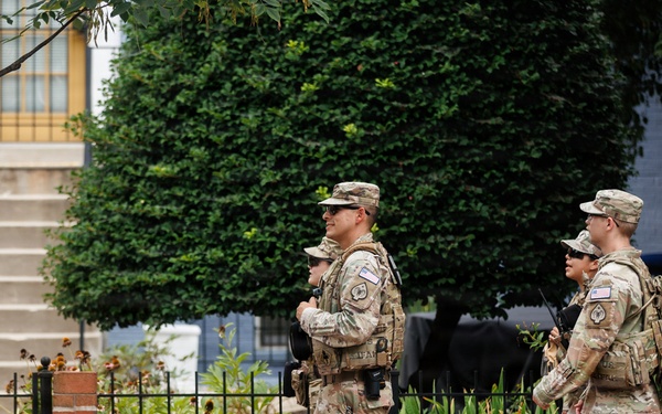 NVNG Guardsmen Patrol Nation’s Capital