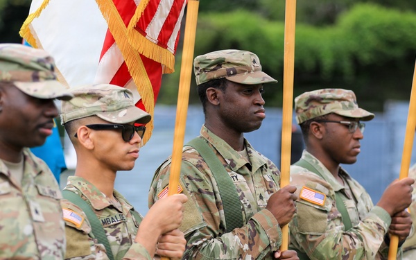 361st Theater Public Affairs Support Element Change of Command Ceremony