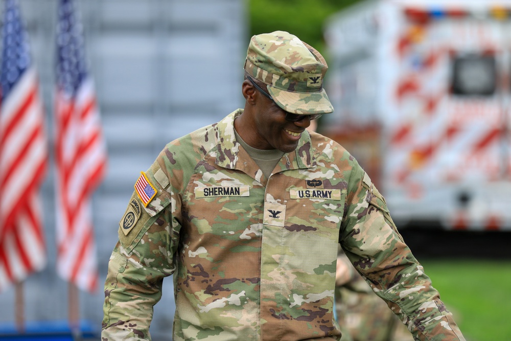 361st Theater Public Affairs Support Element Change of Command Ceremony