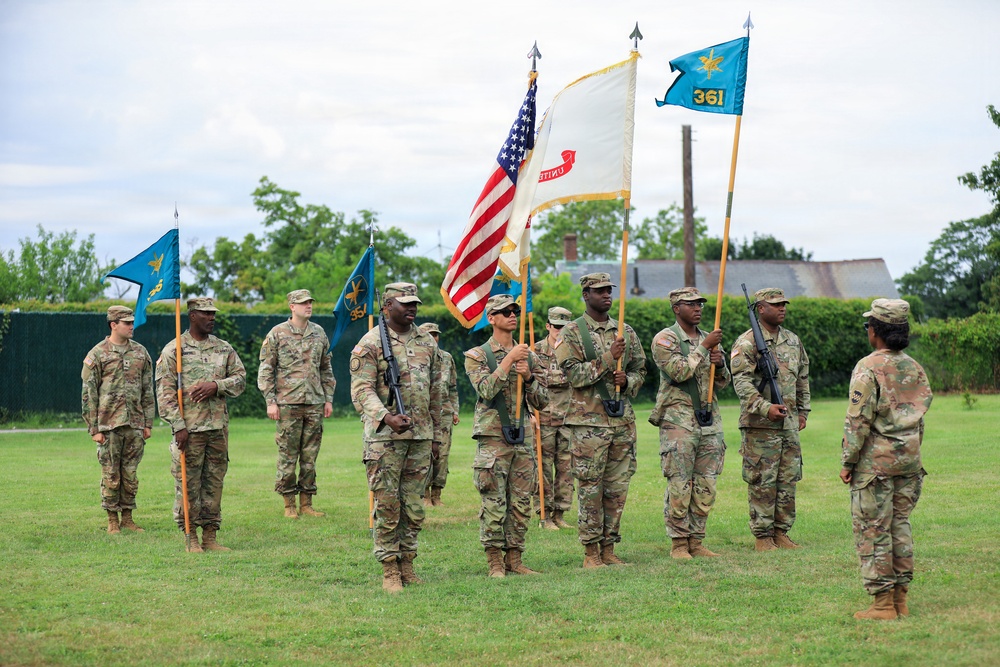 361st Theater Public Affairs Support Element Change of Command Ceremony