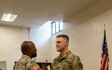 Ward Promoted to First Lieutenant