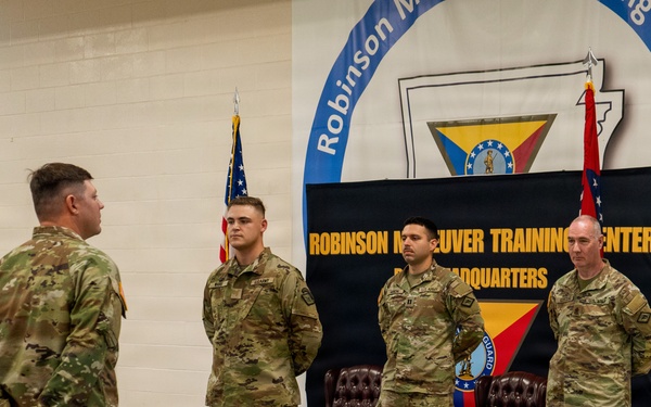 Ward Promoted to First Lieutenant