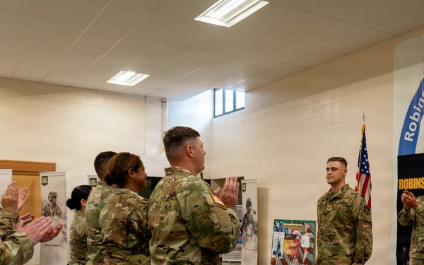 Ward Promoted to First Lieutenant