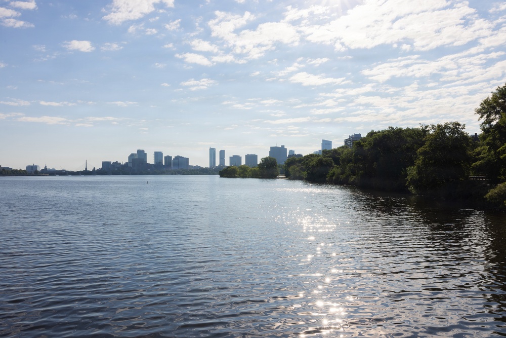 U.S. Marines and Bostonians participate in Sunrise Run Event