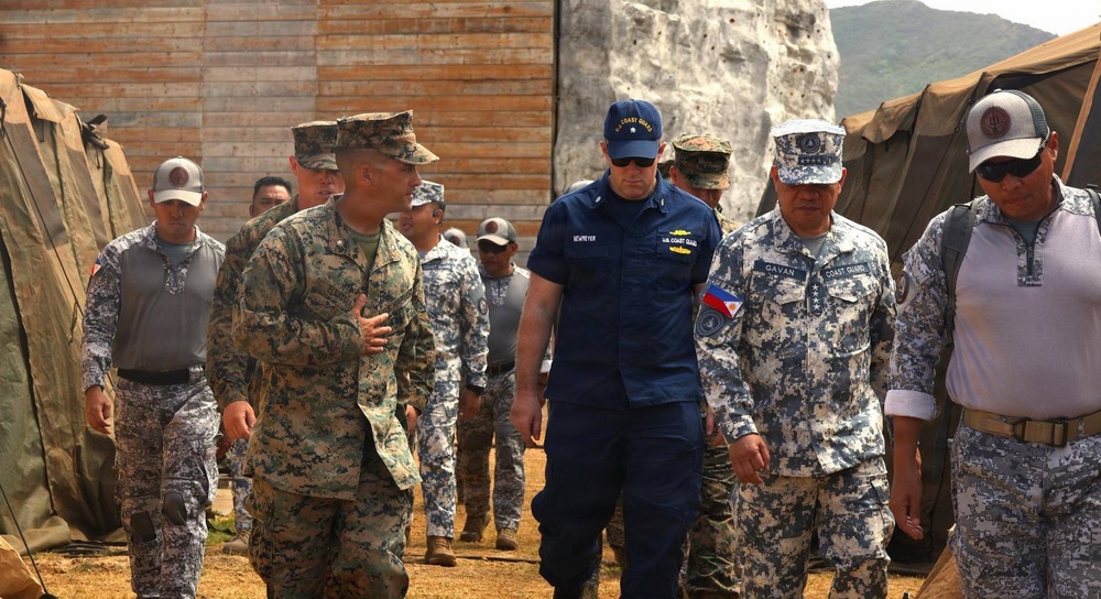 Commandant, Philippine Coast Guard visits PCG personnel at U.S. Marine Corps Base Hawaii during RIMPAC 2026