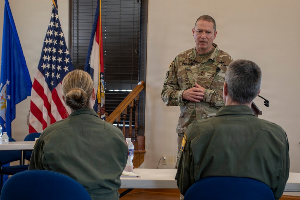 Air National Guard, AF Global Strike leaders' visit highlights critical global security mission in Missouri