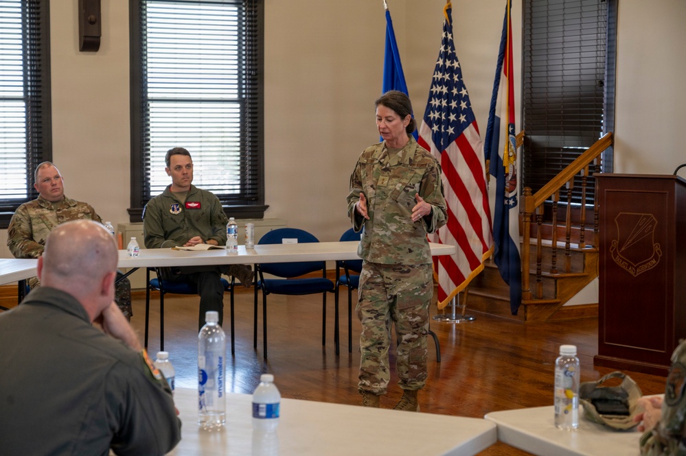 Air National Guard, AF Global Strike leaders' visit highlights critical global security mission in Missouri