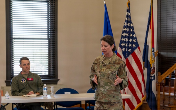 Air National Guard, AF Global Strike leaders' visit highlights critical global security mission in Missouri