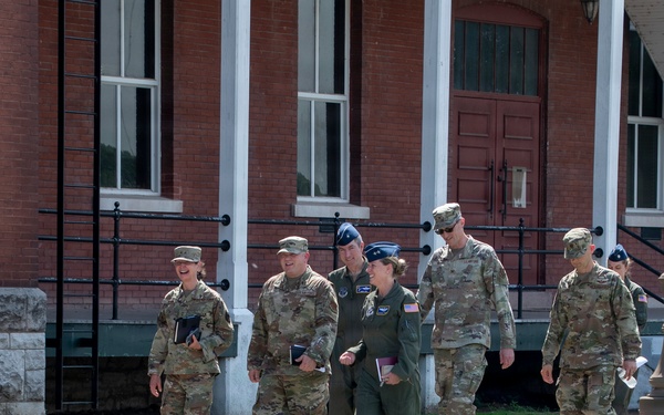 Air National Guard, AF Global Strike leaders' visit highlights critical global security mission in Missouri