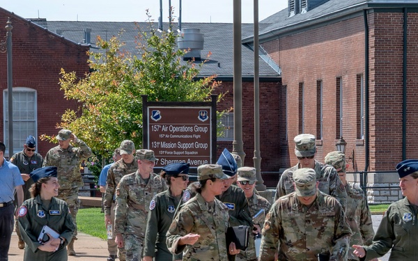 Air National Guard, AF Global Strike leaders' visit highlights critical global security mission in Missouri