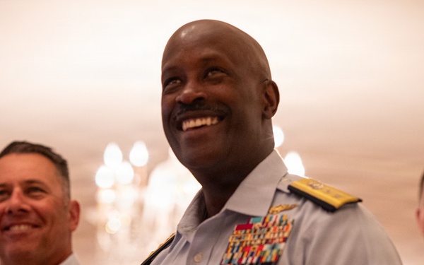 Coast Guard rear admirals visit JFK Presidential Library during Sail250 Boston engagement