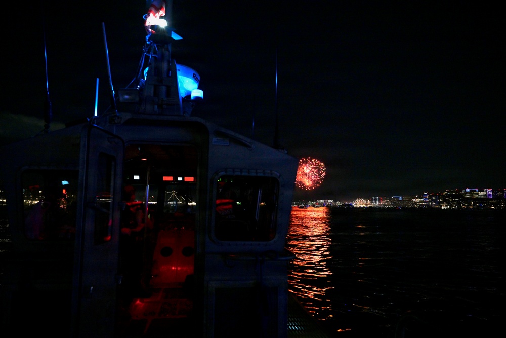Coast Guard gets underway for security operations to support Sail 250 events