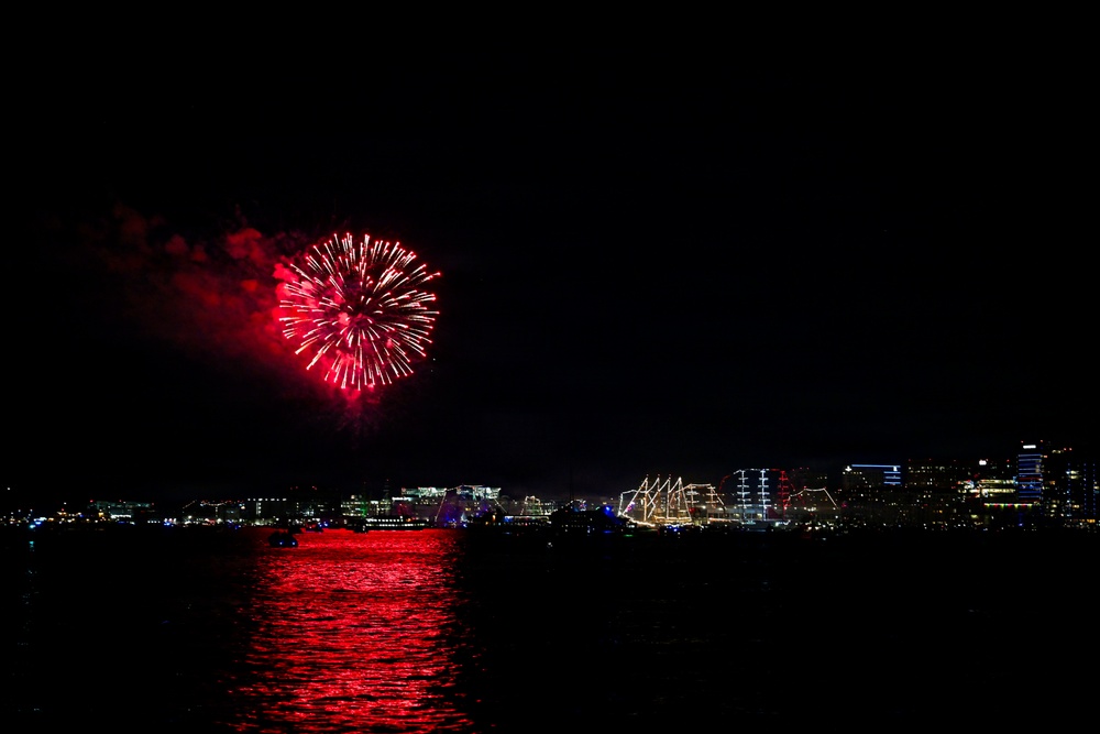 Coast Guard gets underway for security operations to support Sail 250 events