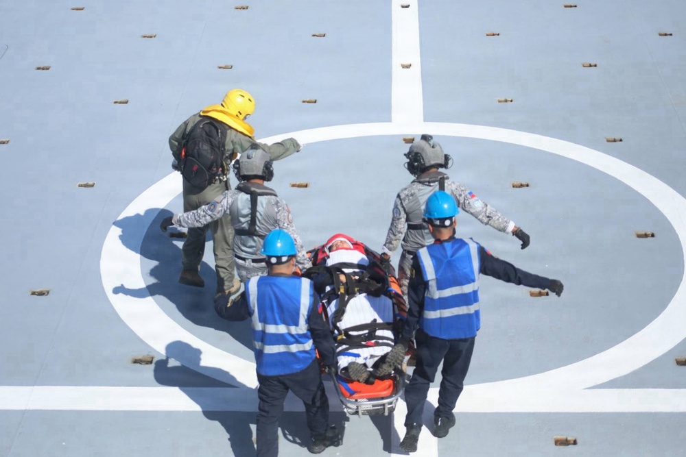 Philippine Coast Guard completes humanitarian assistance and disaster relief exercise with Peruvian Navy during RIMPAC 2026