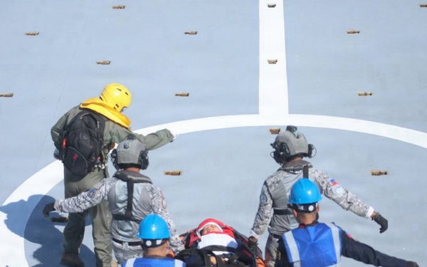 Philippine Coast Guard completes humanitarian assistance and disaster relief exercise with Peruvian Navy during RIMPAC 2026