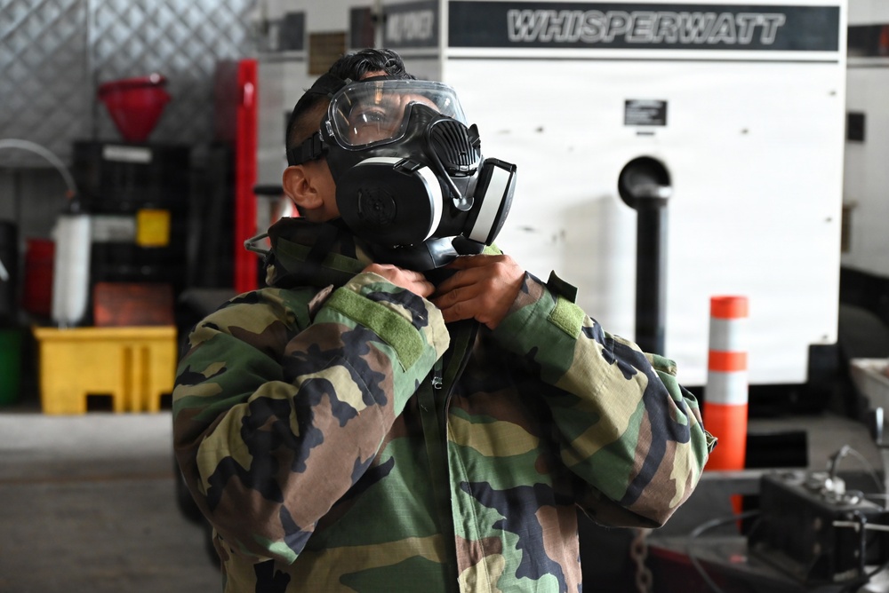 Coast Guard trains with CBRNE gear
