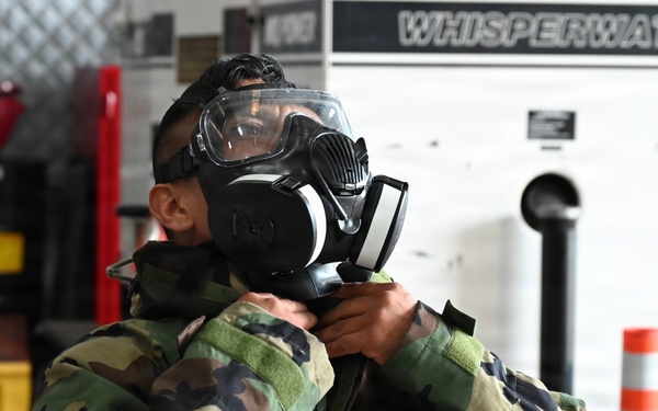 Coast Guard trains with CBRNE gear