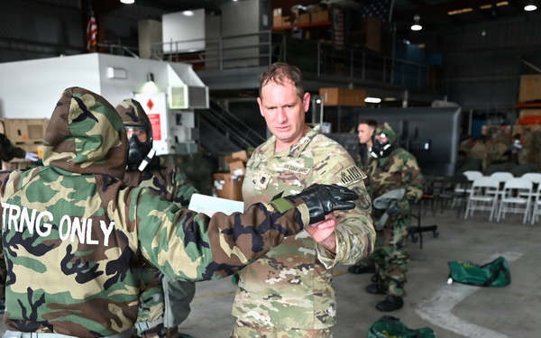 Coast Guard trains with CBRNE gear