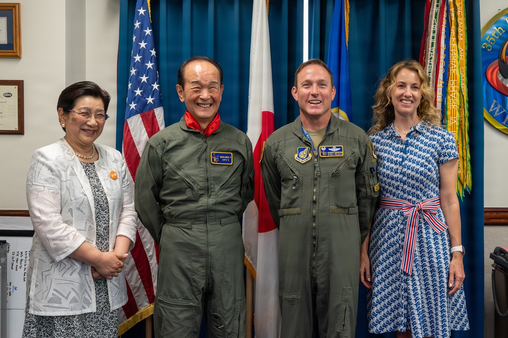 A day in command: Misawa Mayor serves as Wing Commander for a Day